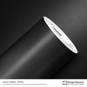 Adesivo GOLD CANVAS PRETO w